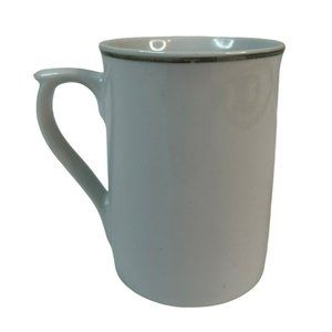 One Gibson Cup/Mug White Silver Strip
